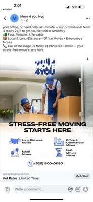 Move4You Nyc LLC